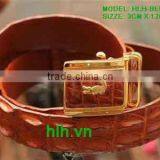 Brown Alligator Leather Belt HLH-BELT005
