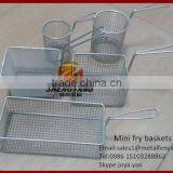 Assorted Kitchen Craft Sieves Stainless Steel Cooking Strainers Mini Fry Baskets