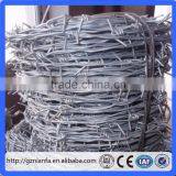 Stock 12*14# 50m per Roll Galvanized Barbed Wire Fencing Wire(Guangzhou Factory) thumbnail-2