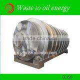 2017 Continuous Waste Tyre Pyrolysis Plant Recycling Tyre to Oil Plastic to Diesel Machine thumbnail-4