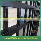 Black Powder Coated Ornamental Fence thumbnail-6