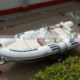 Rigid Inflatable Fiberglass Rowing Boat for Sale thumbnail-3