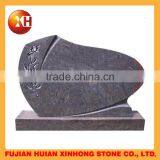 Top Quality Black and Red Heart Shaped Tombstone thumbnail-5