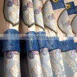 Made In China Luxury Embroidered Hotel Curtains/European Style Living Room Blackout Curtain thumbnail-3