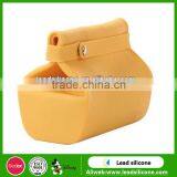 Fashione Women Candy Color Silicone Coin Purse thumbnail-2