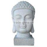 Chinese Brand 30% Discount White Marble Buddha Head thumbnail-3