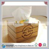 Vintage Wooden Paper Box Home Decoration Wooden Pulp Paper Box thumbnail-1