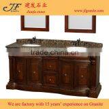 High Polished Baltic Brown Vanity Top Bathroom Sink and Vanity Top With Low Price thumbnail-4