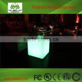 Plastic Battery Operated Led Chair Illuminated Glowing Square thumbnail-3