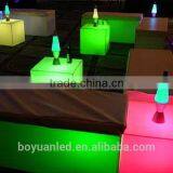 Popular Illuminated Led Cube Stool Bar Stools Wholesale thumbnail-3