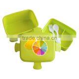 Hot Wholesale PP Food Container Plastic Compartment Leakproof Lunch Box thumbnail-3