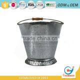 Galvanized Fireplace Coal Pail Coal Fireplace Bucket thumbnail-2
