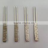 Stainless Steel Kanzashi Pick Fork Japanese Pattern Dessert Fork thumbnail-2
