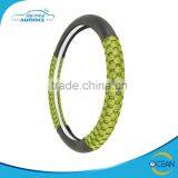 Colorful Polyester Car Customized Steering Wheel Cover thumbnail-2