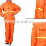 3m Reflective Raincoat, Security Pvc High Visibility Waterproof Police Raincoat thumbnail-4
