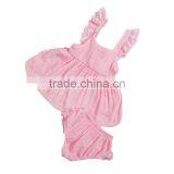 Kids Girl Boutique Clothing Sets Wholesale Children's Cotton 2pcs Set