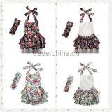Wholesale Boutique Newborn Romper 100% Cotton 2016 Floral Girl Baby Clothes From Manfactory thumbnail-2
