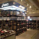 New Design Metal Power Coated Outlet Shelving Sport Shoe Gondola thumbnail-4