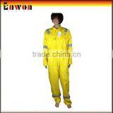 Polyester Cotton Reflective Yellow Boiler Suit