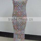 Latest Fashion Soft Crochet Popular Ladies Long Evening Party Dress thumbnail-1