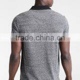 MGOO Customized Different Color Collar Polo Shirt Slim Fit Blank Polo Shirts For Men thumbnail-3