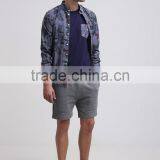 MGOO New Model 60% Cotton 40% Polyester Cuffed Sleeve Men's T-shirt In Different Color Pocket thumbnail-4