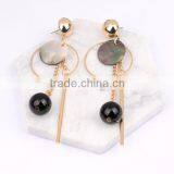 Zm35145a Fashion Elegant Women Jewelry Simple Long Drop Earrings thumbnail-2