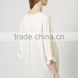 Sexy v Neck Maternity Fashion Blouses Maternity Wear With Front Pocket thumbnail-3