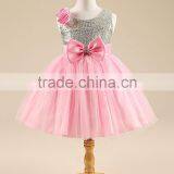 Baby Product Kids Frock Designs Pictures Girls Dress Baby Girls Sleeveless Fancy Dress thumbnail-6