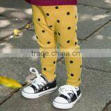 S33597W 2017 Baby Girls Dots Printed Falbala Bulk Fitness Leggings thumbnail-4