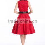 2016 Instyles Rockabilly Retro Pin UP Tamsin Belted Dress Floralveless Swing Dress With Belt thumbnail-3