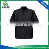 Loose Fit Cool Pass Polyester Spandex Polo Shirts For Man thumbnail-1