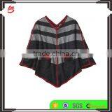Custom Knit Sweater Women Pullover Poncho With Two Warm-Keeping Pockets thumbnail-1