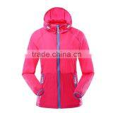 Couple Rose/ Royalbluer Sun UV Protective Clothing Super Thin Shirt Zipper up Sun-protective Clothing Summer Coat thumbnail-1