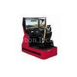 3 D manual driving simulator machine , screen simulator for police