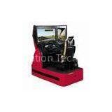 3 D Manual Driving Simulator Machine , Screen Simulator for Police
