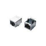 Shield RJ45 Modular Jack / Network Port Connectors With Lan Transformer thumbnail-1