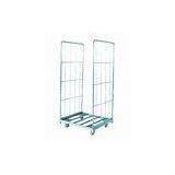 Portable Zinc Plating Retail Shop Equipment 500KGS / Warehouse Cage Trolley