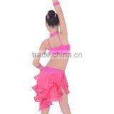 Teen Girls Multi-Straps Latin Dance Wear Kids Ballroom Latin Competition Dress thumbnail-5