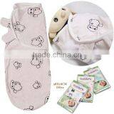 Organic Cotton Soft Infant Blanket&swaddling Wrap