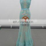 Turquoise Mermaid Homecoming Dresses HMY-D296 Floor Length Prom Free Prom Dresses thumbnail-1