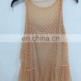 2017 Summer Two-piece Screen Cloth Condole Belt Unlined Upper Garment for Women thumbnail-2