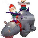 Inflatable Hippopotamus Elves