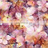 Flower Printed Polyester Chiffon Fabric,75D,30D,100D,with Customer Design