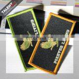 Custom Fashion Design Woven Embroidery Patches Badge for Clothings thumbnail-2