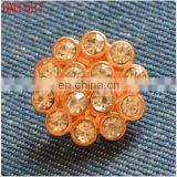Zinc Alloy Zamak Rhinestone Buttons to Decorate Jeans