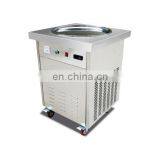 single flat pan good price yogurt ice cream machine frying ice cream fried yogurt machine