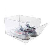 Customized transparent plexiglass aceylic shoe box