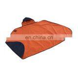 Multi-purpose Adult Waterproof Hooded Blanket Poncho With Polar Fleece Lining thumbnail-3