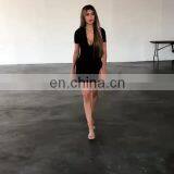 Sexy Rompers Club Bodysuit Zipper Jumpsuit Bodycon Shorts Playsuit Woman Clothes Dropshipping Casual Clothing Overalls For Women thumbnail-1